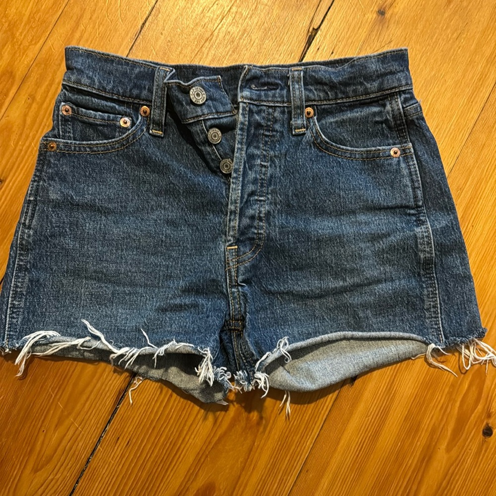 gap jean shorts